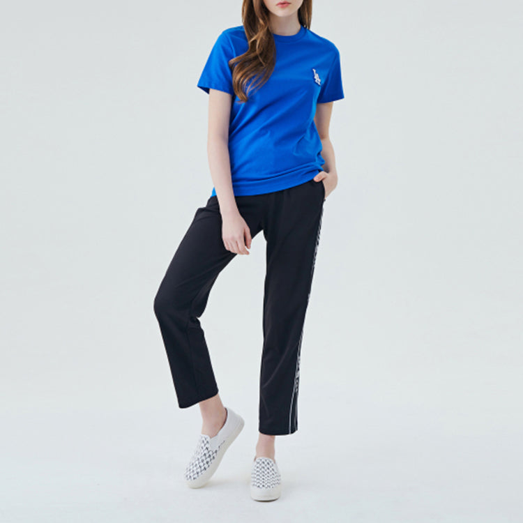 MLB LA Dodgers Los Angeles Dodgers Round Neck Short Sleeve Unisex Blue 31TS05031-07U
