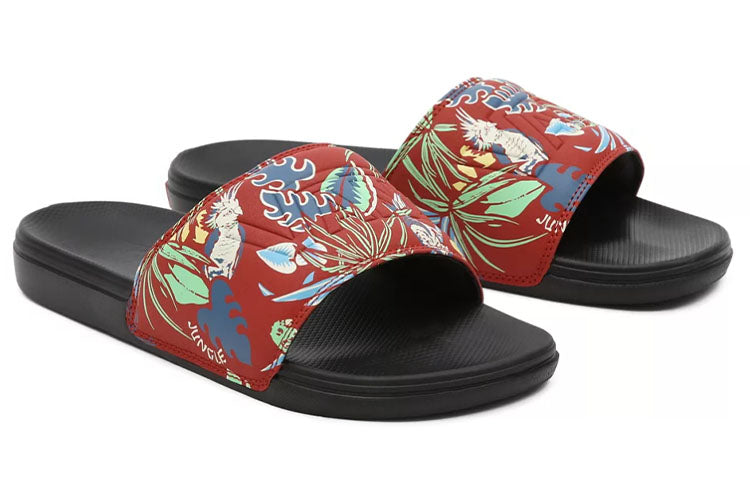 Vans Hawaiian Jungle La Costa Slide-On 'Red Black' VN0A5HF5AN6