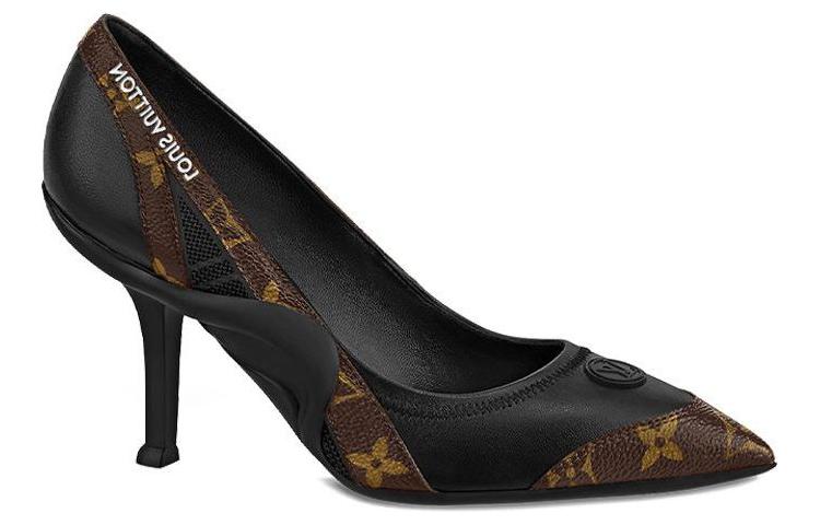 (WMNS) LOUIS VUITTON Archlight 1.0 Pumps 'Brown Monogram with Black' 1AAW8X