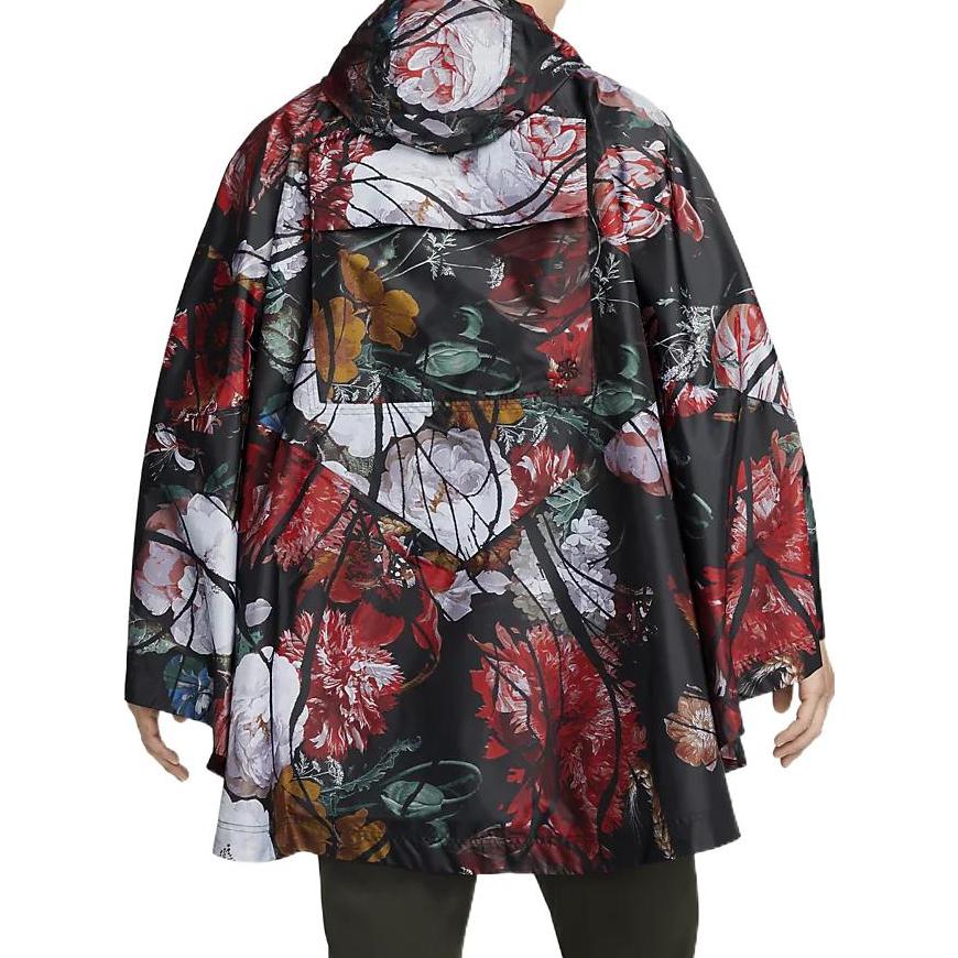 Nike NSW floral poncho 'Black' DX8051-010