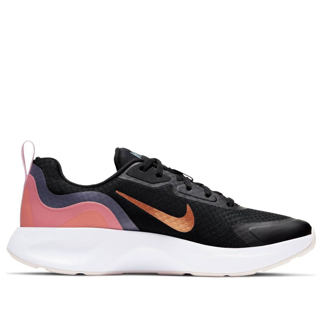 (WMNS) Nike Wearallday 'Black Rose Pink' CJ1677-004