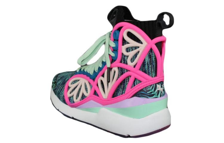 (WMNS) PUMA Pearl Cage Graph Mid x Sophia Webster 'Black Multi' 364744-01