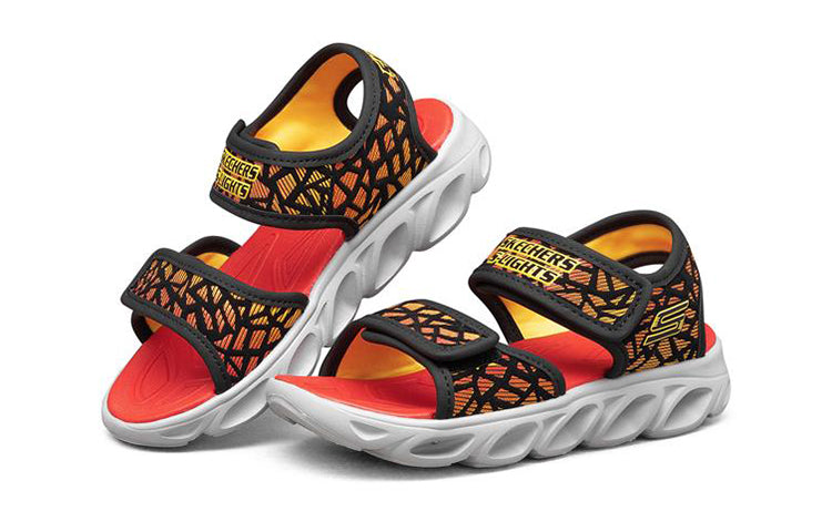 (GS) Skechers Hypno-Splash 'Orange Black' 402003L-BKRD