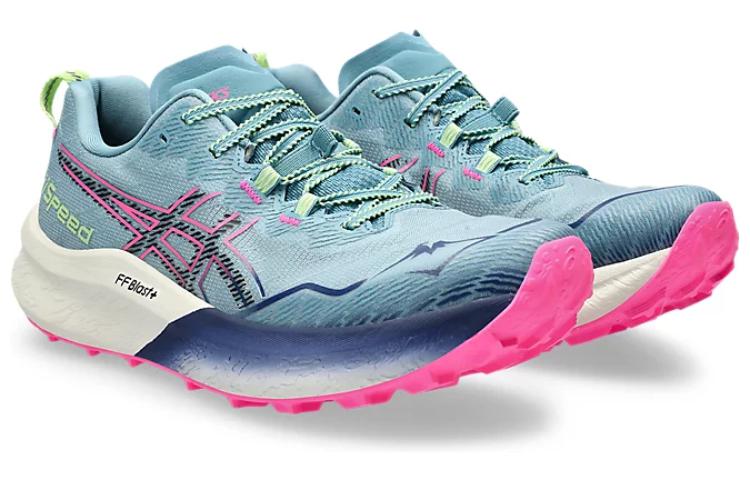 (WMNS) ASICS Fujispeed 2 'Gris Blue Pink' 1012B515-400