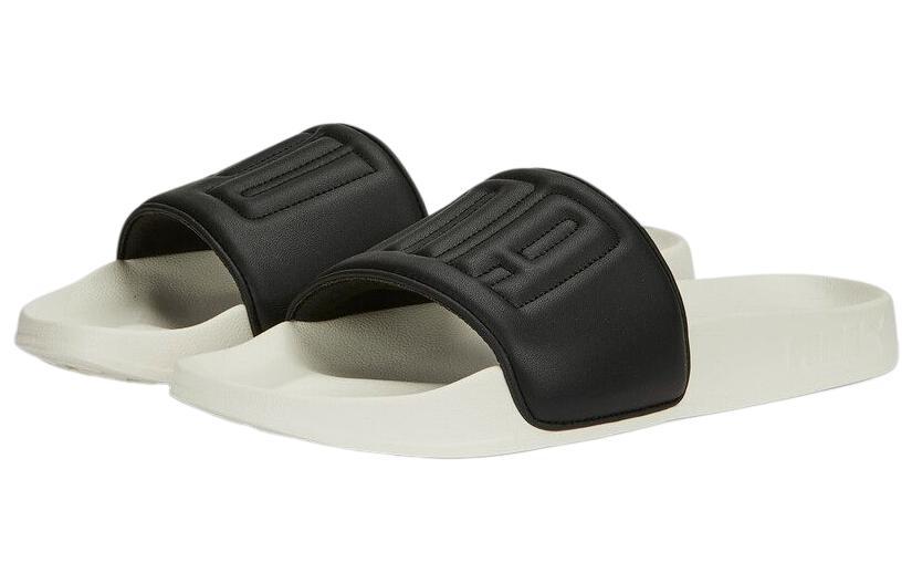 (WMNS) PUMA Leadcat 2.0 Quilted Slide 'Black Pristine' 389119-01