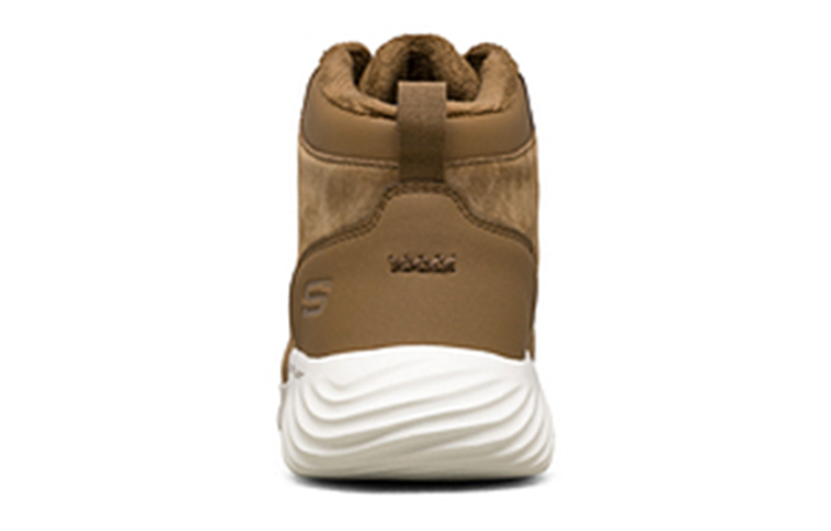 (WMNS) Skechers Go Walk Boots 'Tan White' 666160-BRN