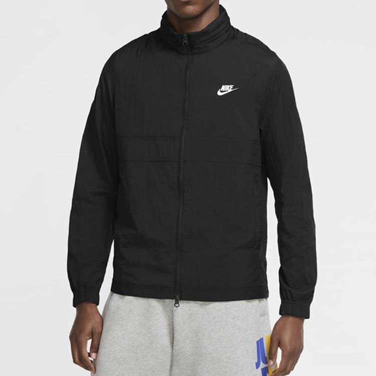 Nike Sportswear Woven Jacket Men White/Grey Black CU4310-010