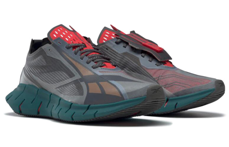 Reebok Zig 3D Storm Gray Green FX7631