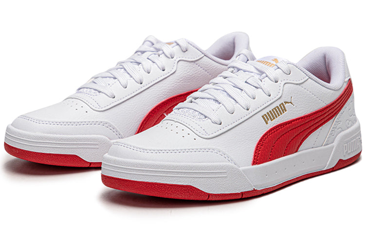 (WMNS) PUMA Caracal Celestial Sneakers White/Red 381919-01