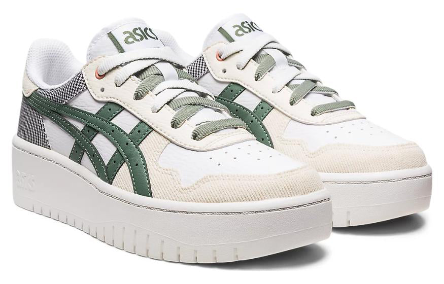 (WMNS) ASICS Japan S PF 'White HoundSTooth Ivy' 1202A419-102