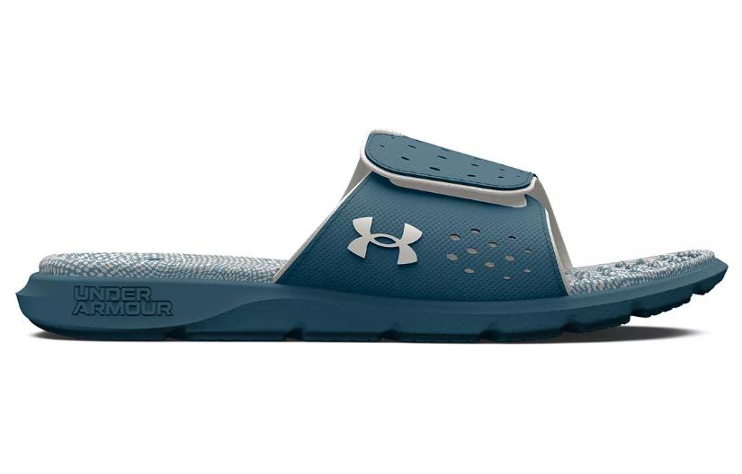 (WMNS) Under Armour Ignite Pro Graphic Footbed Slide 'Static Blue' 3026029-400