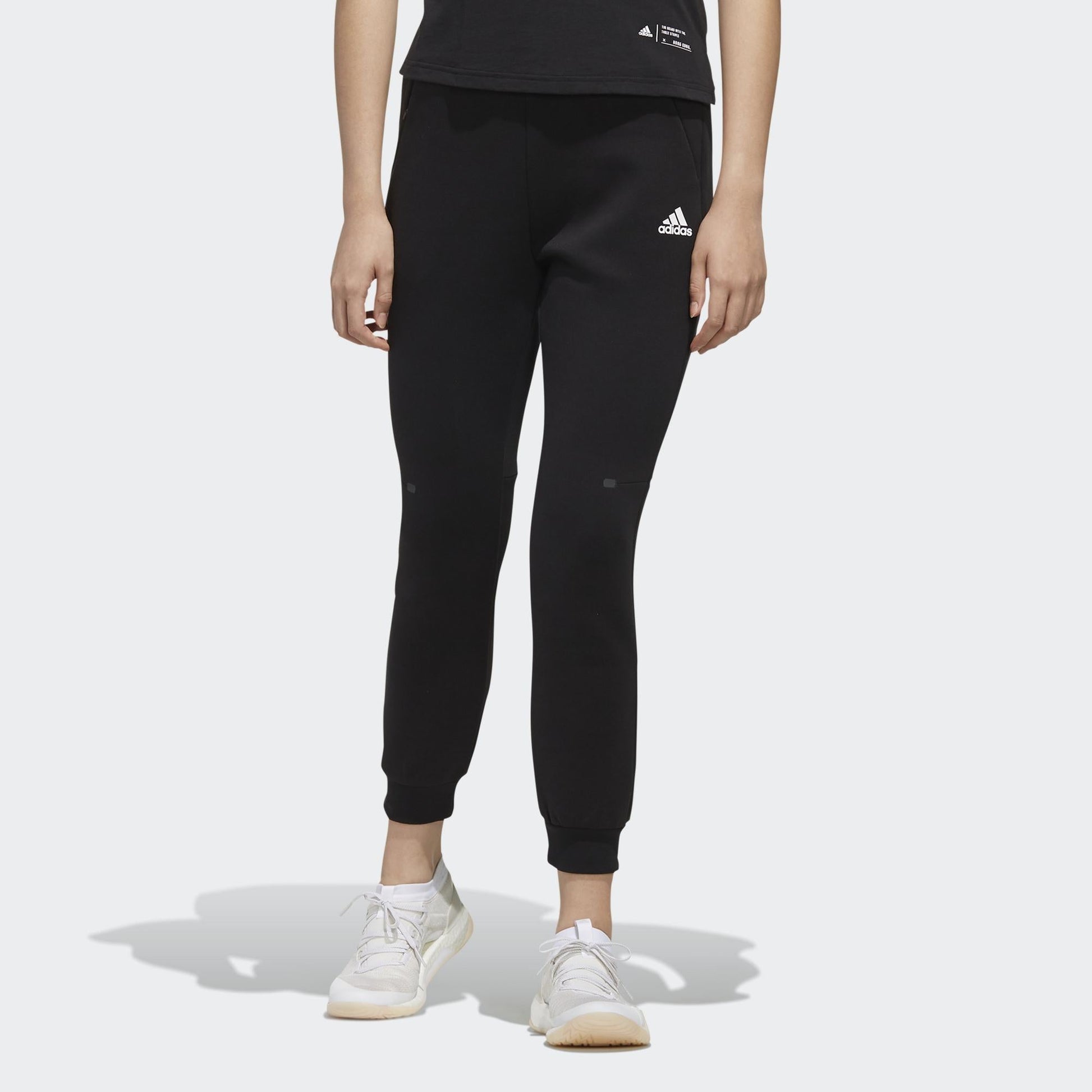 (WMNS) adidas Slim Sport Pants 'Black' FI9279