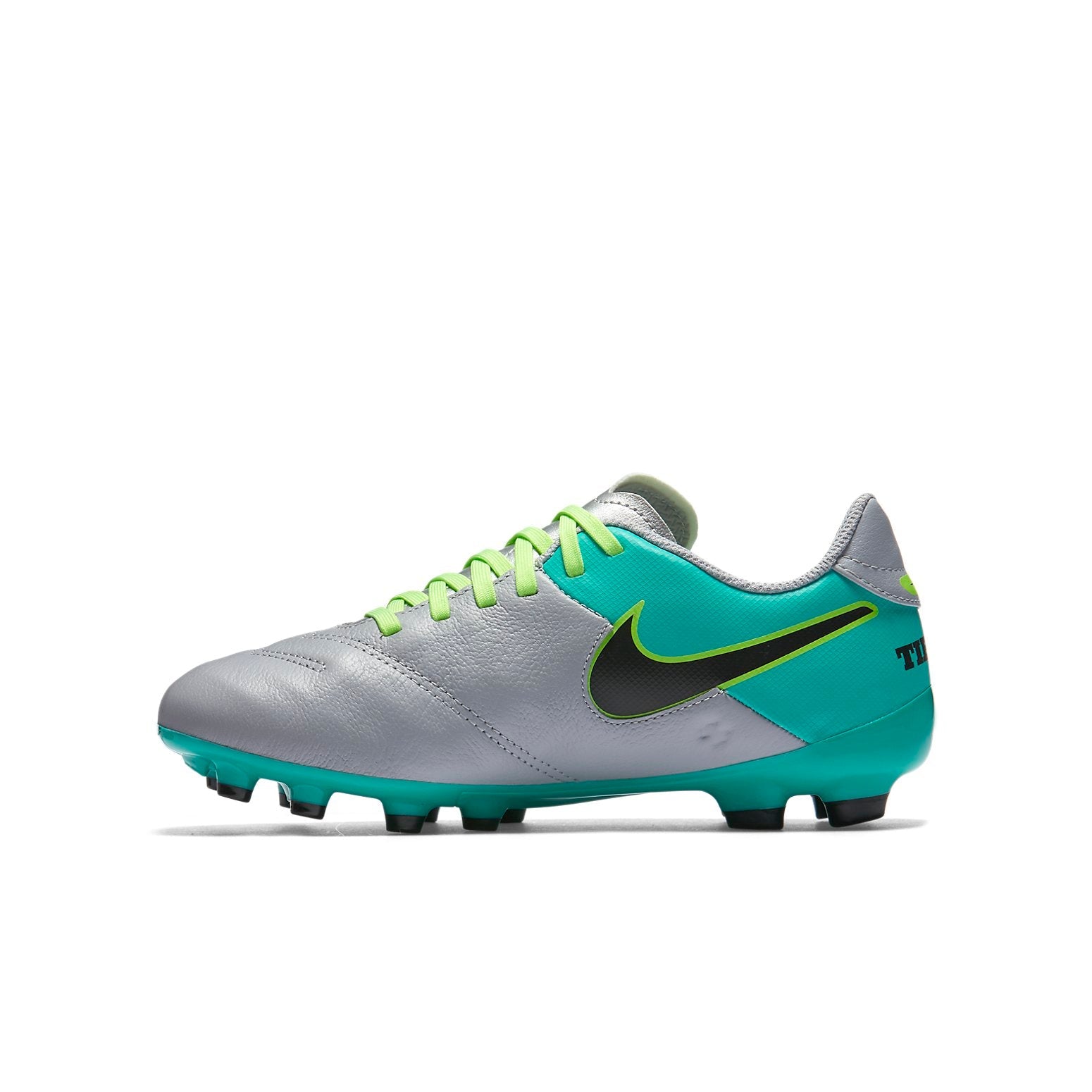 (GS) Nike Tiempo Legend VI FG 'Grey Green' 819186-003