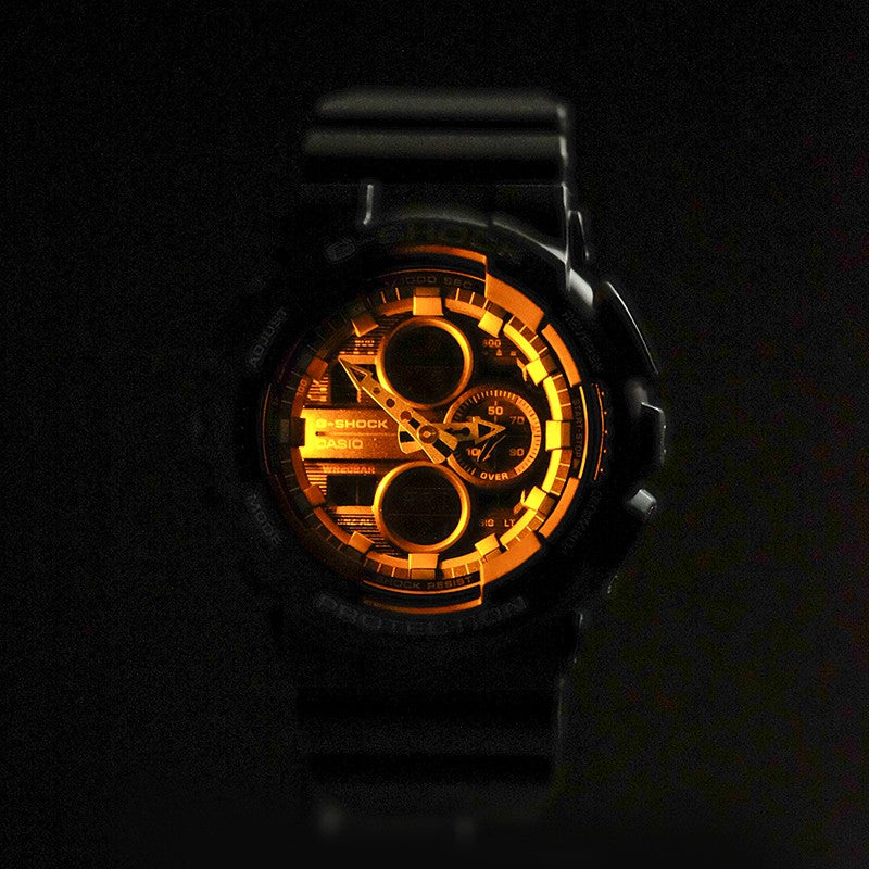 CASIO G-Shock Analog-Digital 'Black' GA-140-1A1