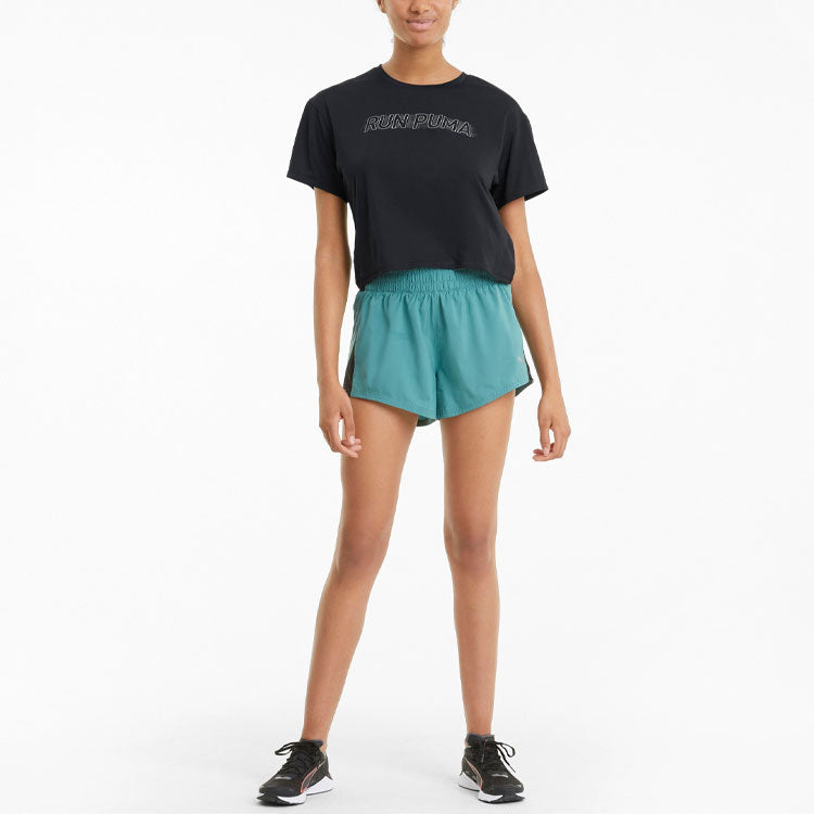 (WMNS) PUMA COOLadapt Skimmer Running T-Shirt 'Black' 520194-01