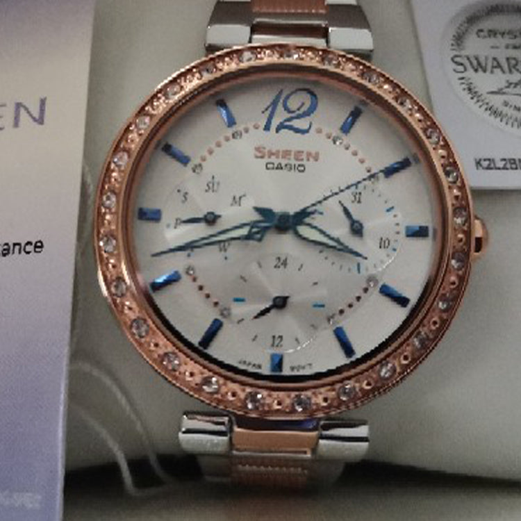 CASIO SHEENSeries es Rose-Golden Rose Gold Analog SHE-3065SPG-7B