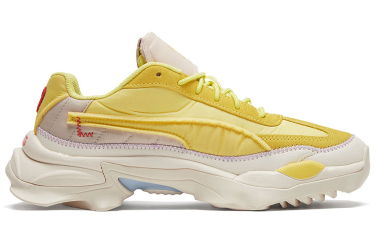 PUMA KidSuper Studios x Nitefox 'Limelight Yellow Cream' 373514-01