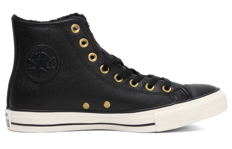 Converse Chuck Taylor All Star 'Black Leather Gold' 160094C