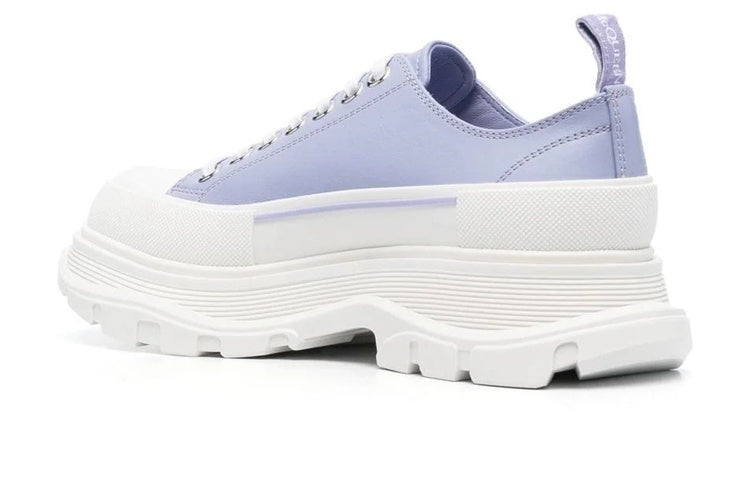 (WMNS) Alexander McQueen Tread Slick Sneakers 'Blue White' 702042WHZ625439