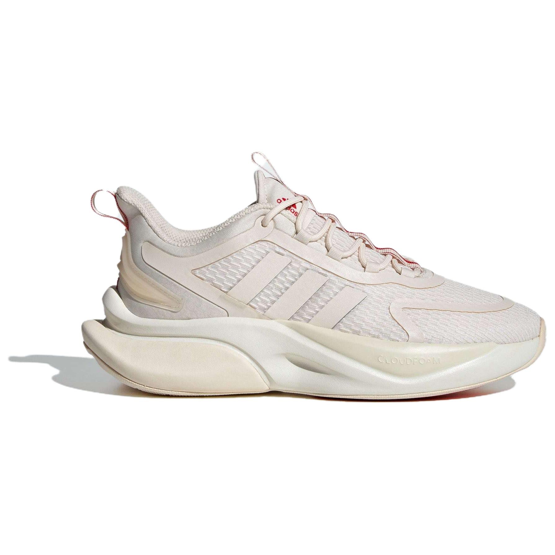 (WMNS) adidas Alphabounce+ 'Ivory Red' ID8626