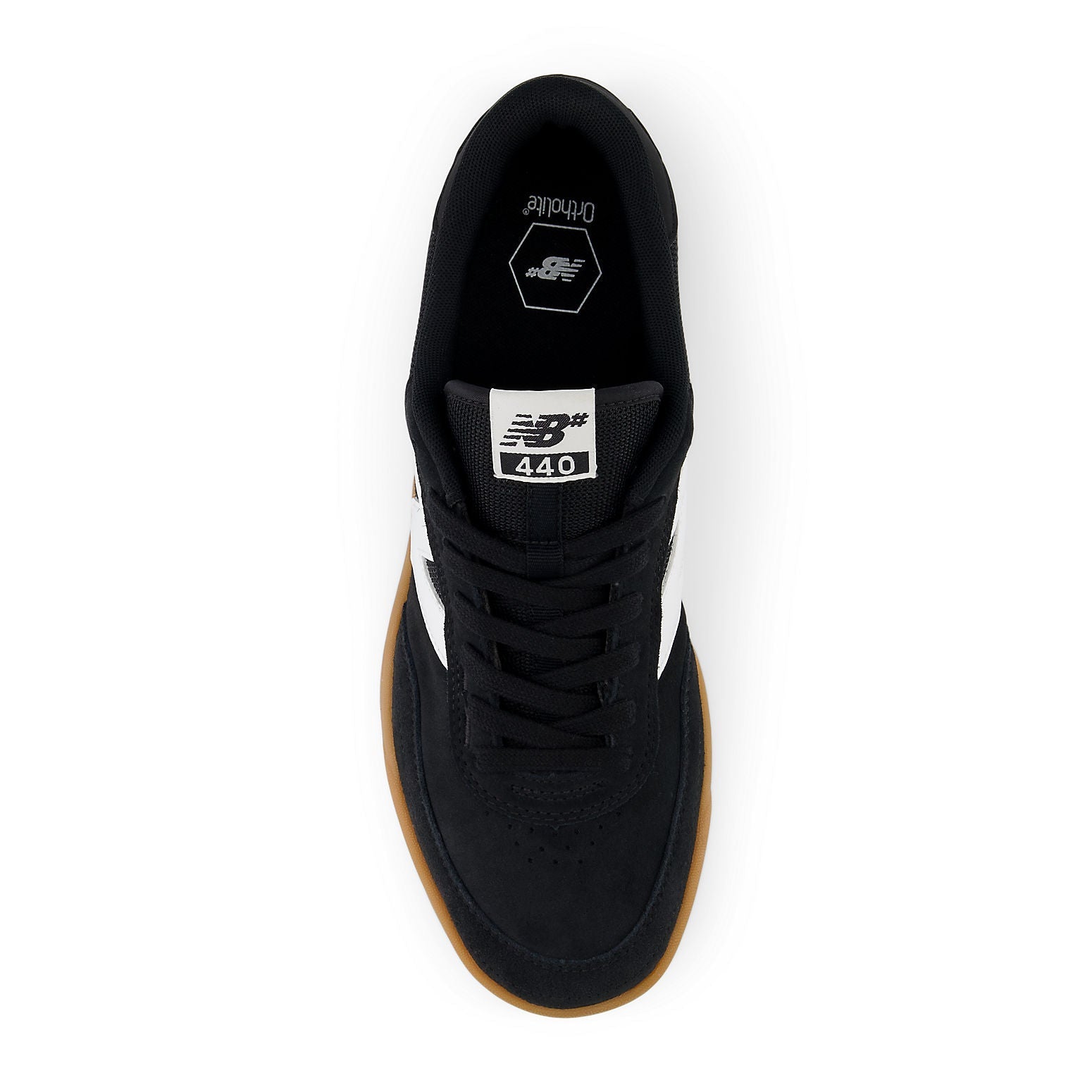 New Balance Numeric 440 V2 'Black White Gum' NM440BNG