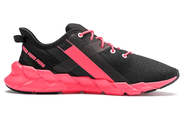 (WMNS) PUMA Weave XT Black/Pink 192611-02