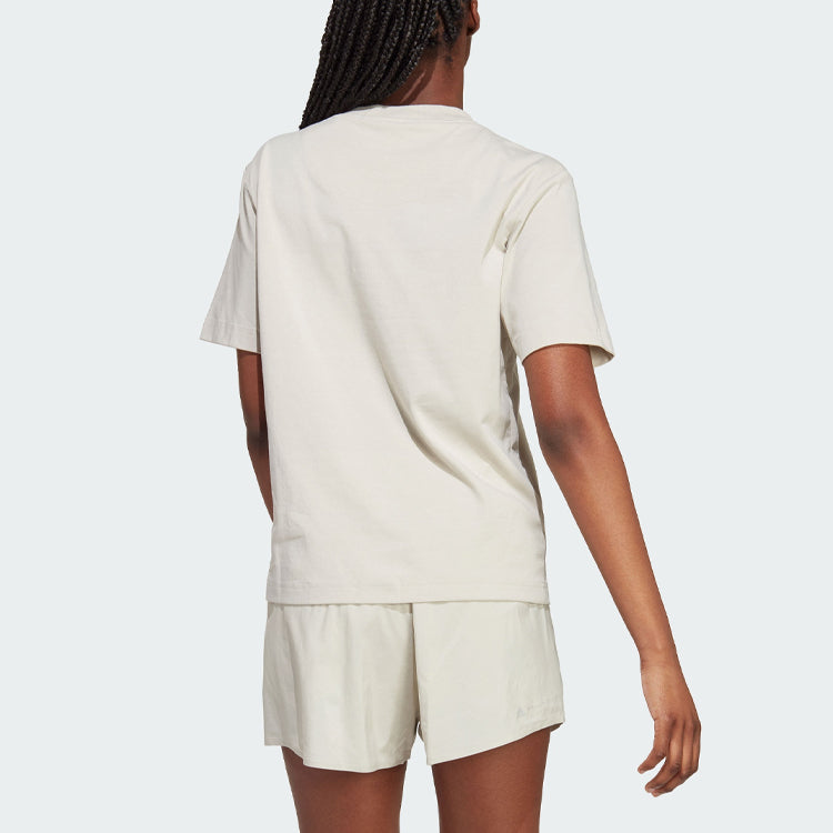 (WMNS) adidas By Stella Mccartney Truecasuals Regular Sportswear Tee 'Dove Grey' IJ0569