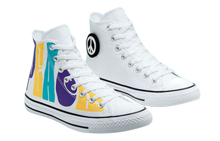 Converse Chuck Taylor All Star Peace Powered Hi White 167892C