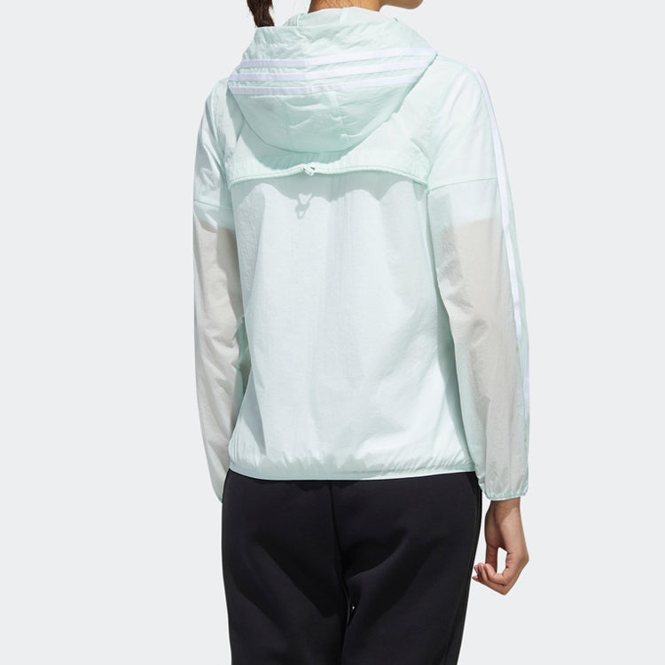 (WMNS) adidas Windbreaker 3S Jacket Green FT2882