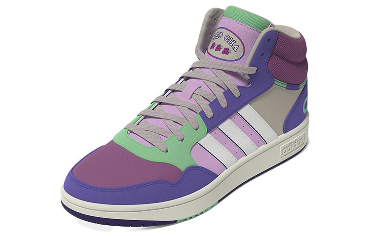 (WMNS) adidas Hoops 3.0 MID 'Purple Pink' H03748