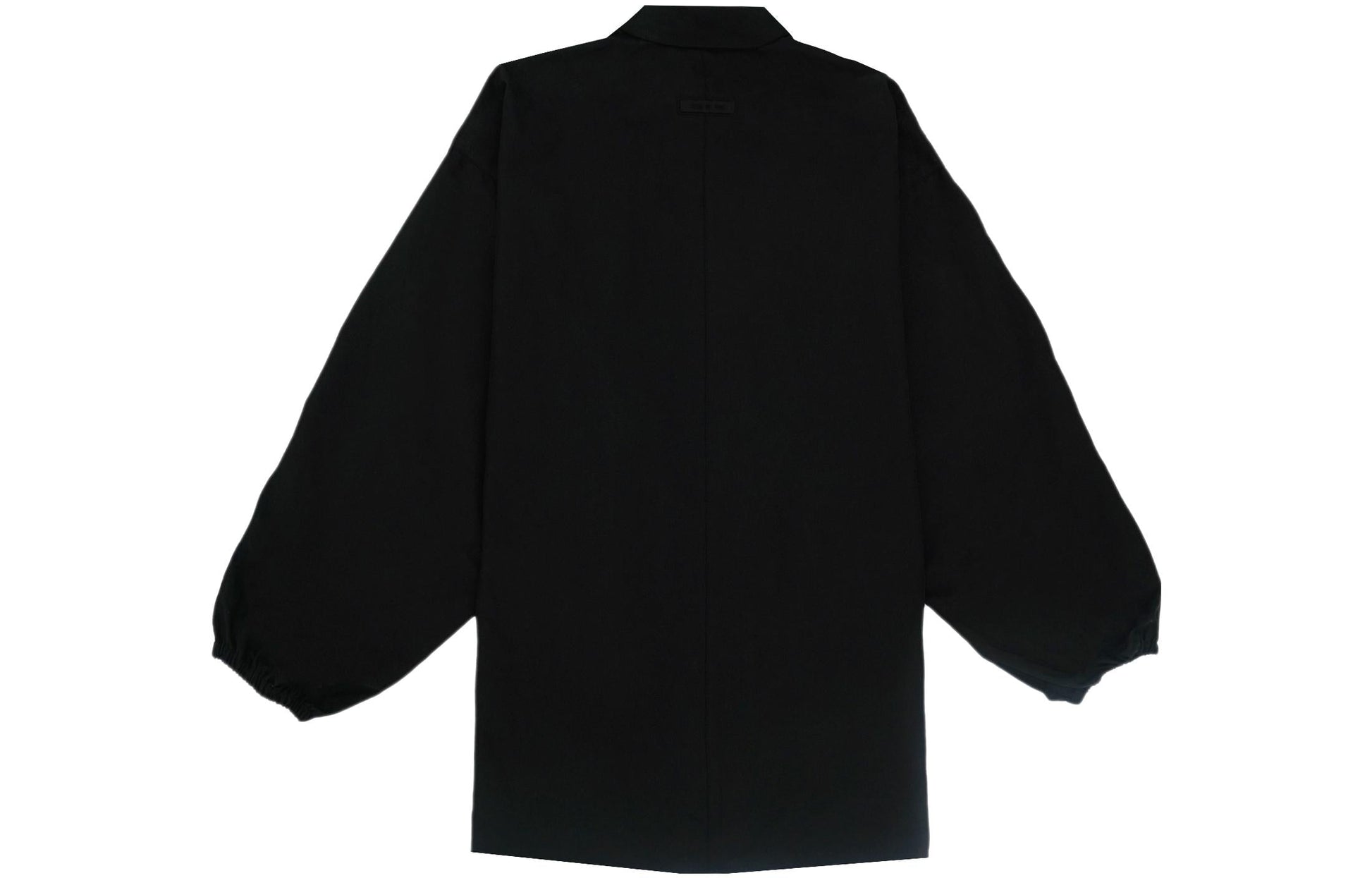 Fear of God Essentials FW23 Button Down Shirt 'Jet Black' 186BT234020F