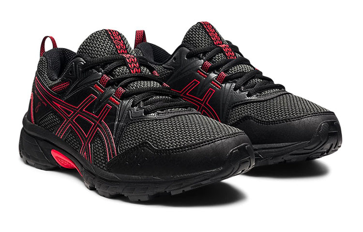 (GS) ASICS Gel-Venture 8 'Black Electric Red' 1014A141-007