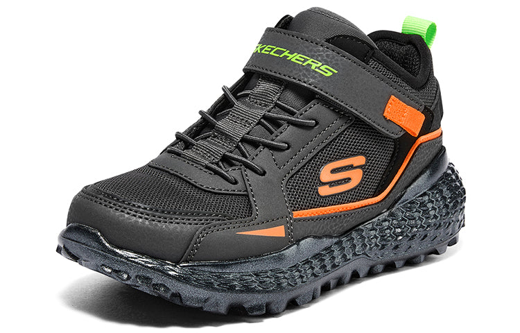 (GS) Skechers Monster 'Grey Black Orange' 405213L-CCBK