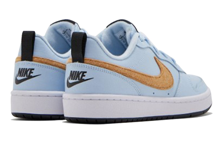 (GS) Nike Court Borough Low 2GS 'Blue Brown White' CQ4015-400