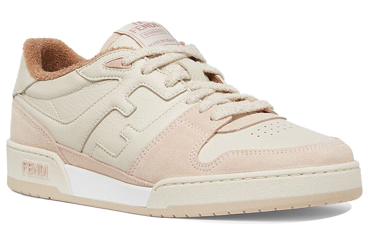 FENDI Match Low Top Suede 'Pink Beige' 7E1493AHH2F1FHT