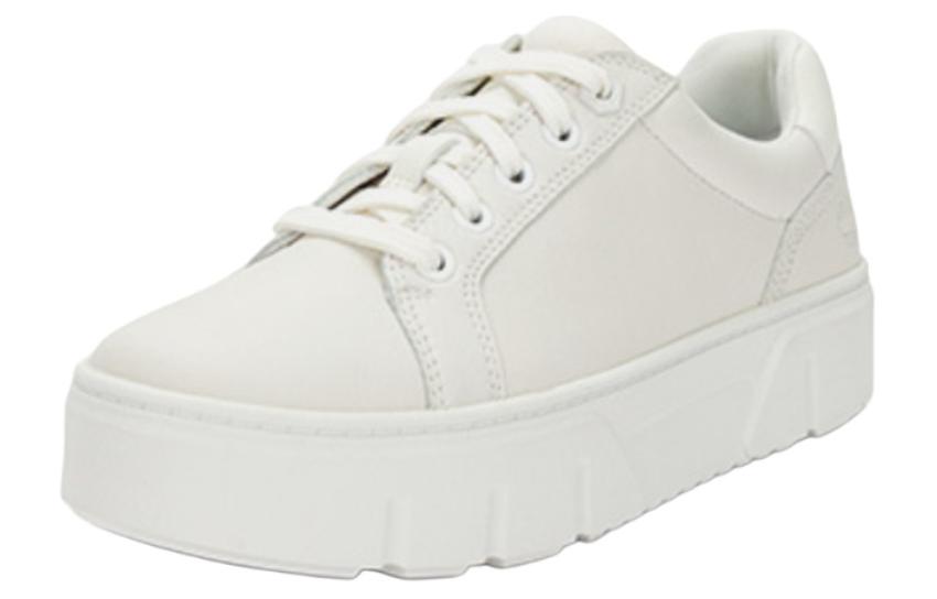 (WMNS) Timberland Low Lace Up Sneakers 'White Full Grain' A61FGW