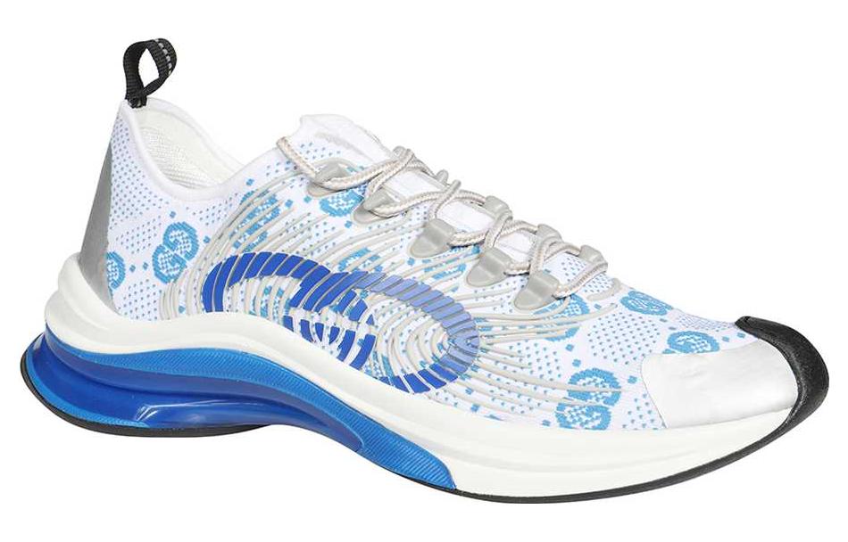Gucci Run Sneaker 'White Blue' 680900-USN10-8485
