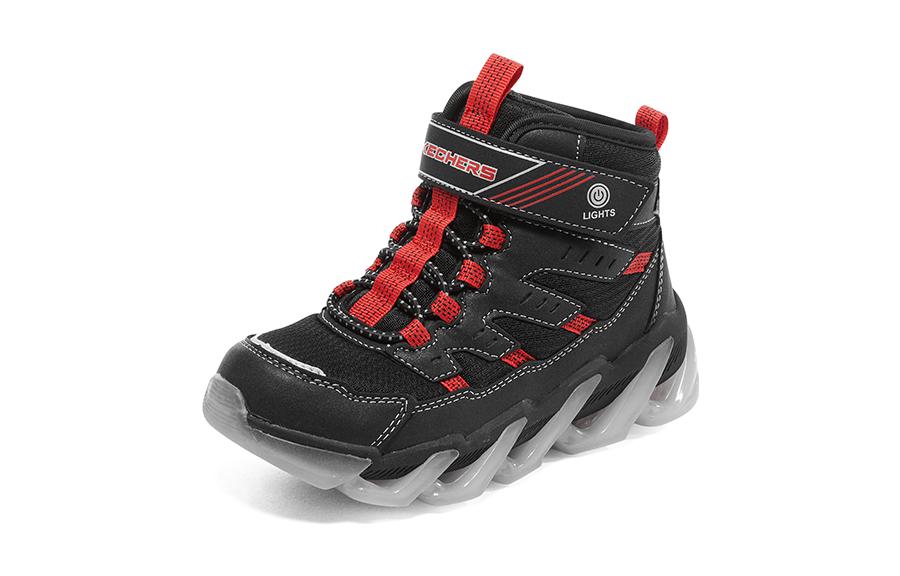(GS) Skechers Mega Surge 'Black Red' 400131L-BKRD