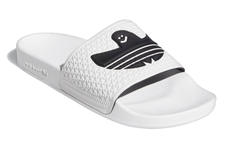 adidas Mark Gonzales x Shmoofoil Slide 'White Black' FY6848