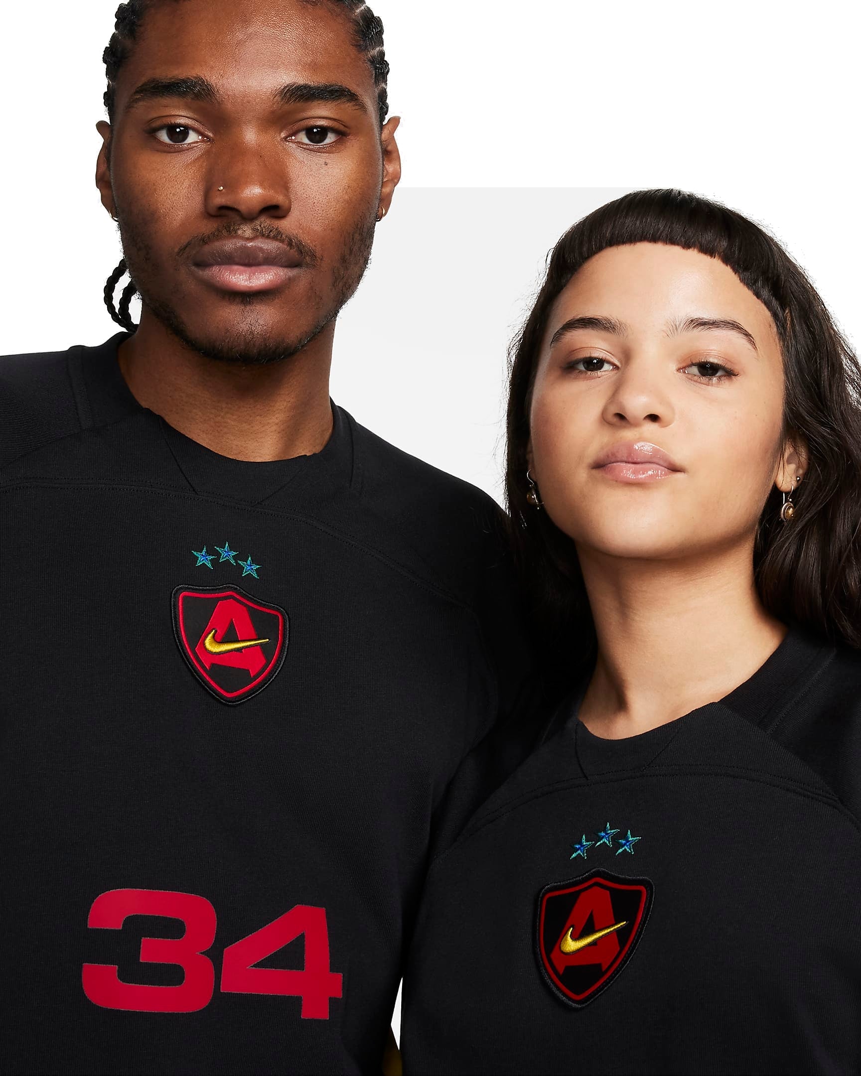 Nike x AMBUSH Jersey Top 'Black Multicolor' FJ2038-010