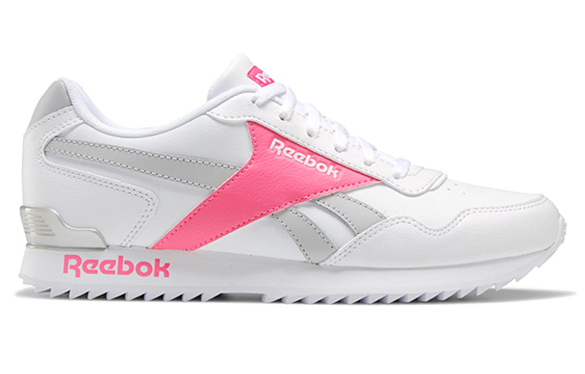 (WMNS) Reebok Royal Glide Ripple Clip White/Pink/Grey FW8188