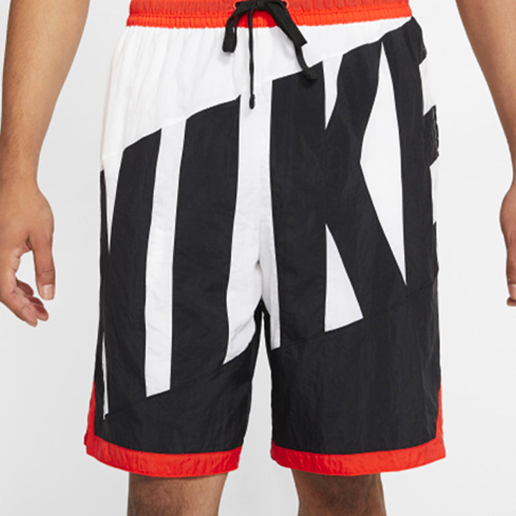Nike Vintage Logo Sports Shorts Men Black/White/Red AT3166-101