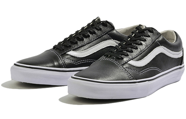 Vans Vault Old Skool VLT LX Leather Black/White VN000D4E1NS
