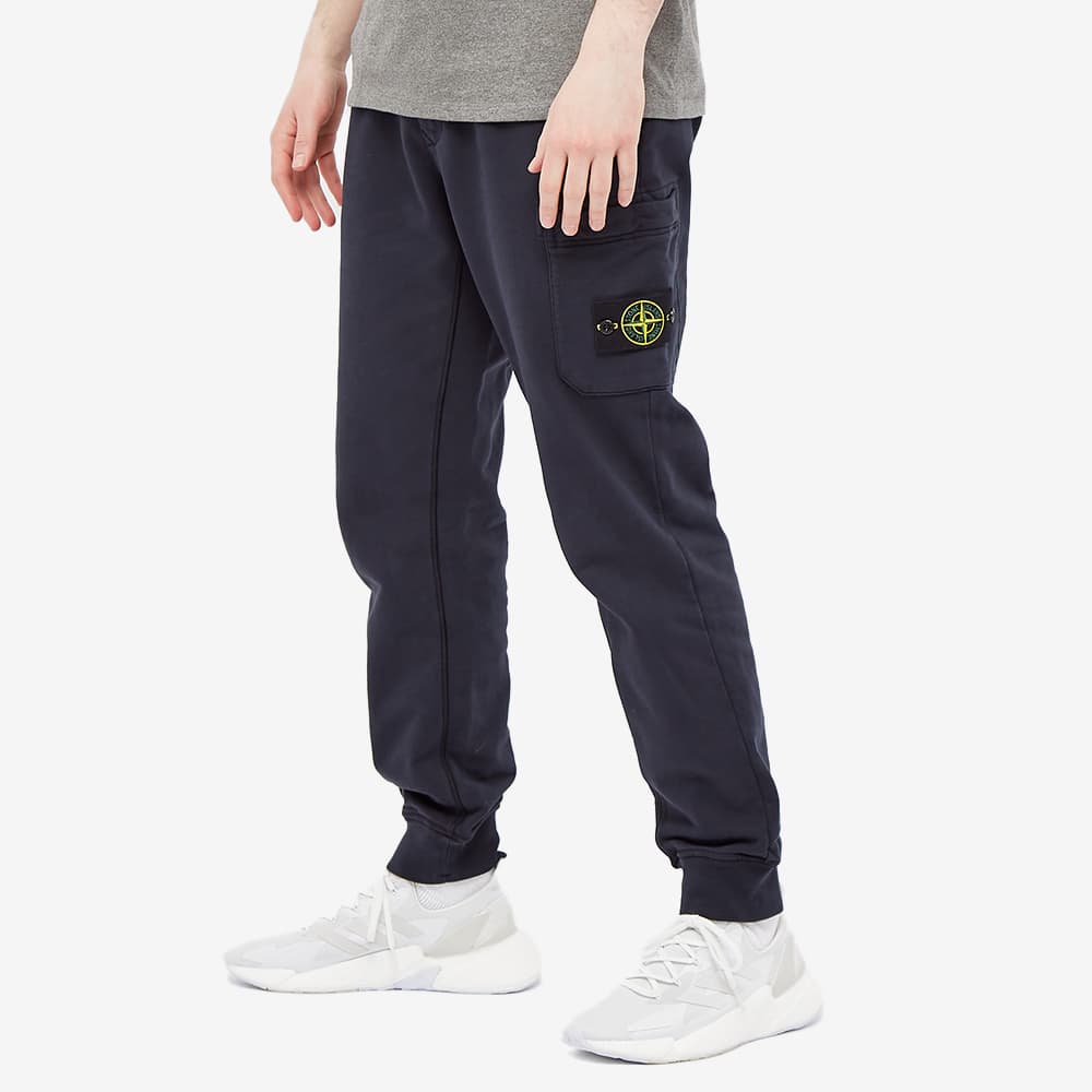 STONE ISLAND Cotton Fleece Joggers 'Navy' 741564551-V0020