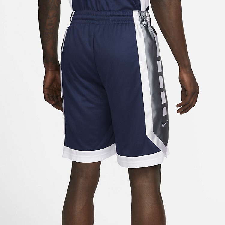 Nike Dri-fit Elite Basketball Shorts 'Midnight Navy White' DH7142-411