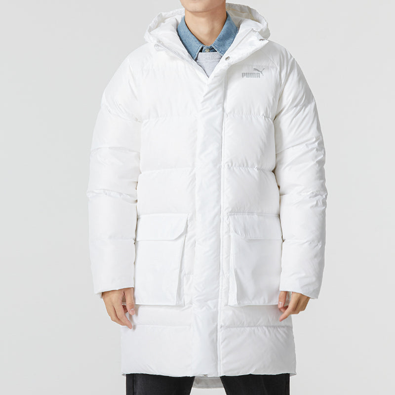 PUMA Das Long Down Jacket 'White' 674641-02