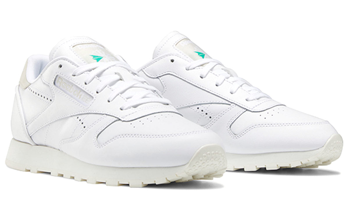 (WMNS) Reebok Classic Leather 'White Green' FV1078