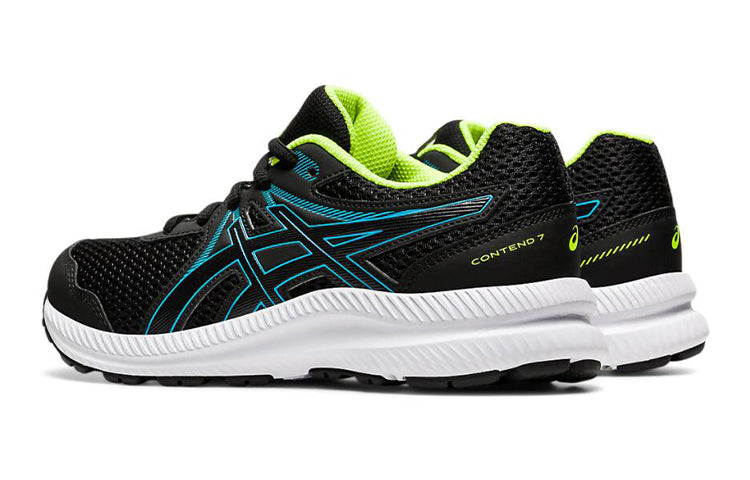(GS) ASICS Gel-Contend 7 'Black Digital Aqua' 1014A192-007