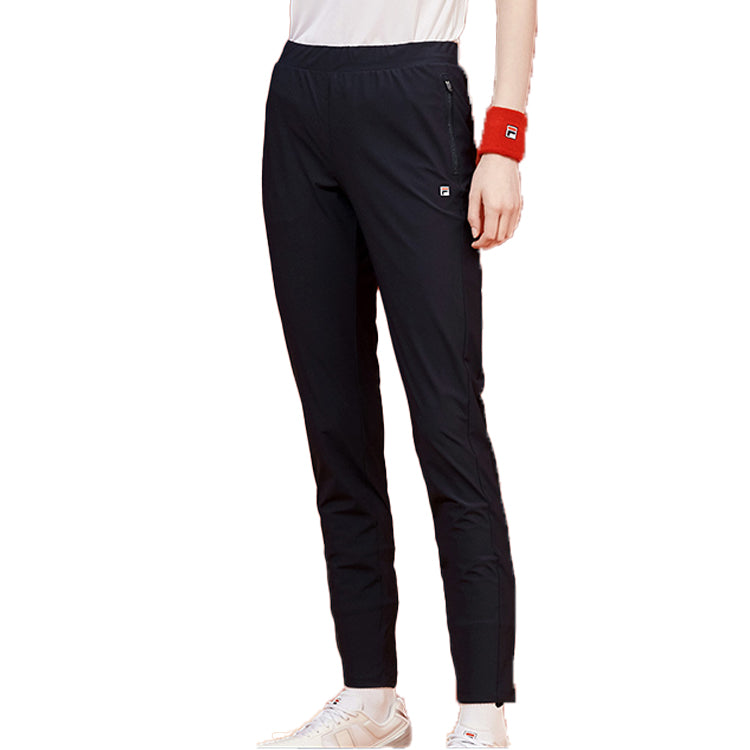 FILA Logo Knit Breathable Casual Pants Blue F11M028617F-NV