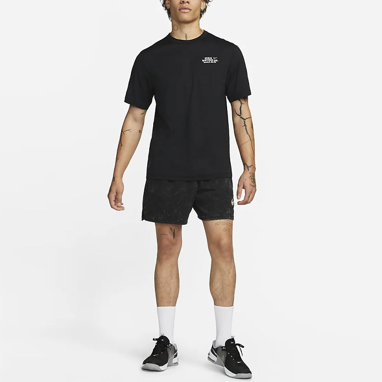 Nike Dri-FIT UV Hyverse T-Shirt 'Black' DX0907-010